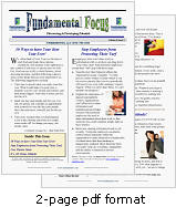 Free newsletter template