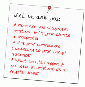 customized newsletters, blogs, marketing services
